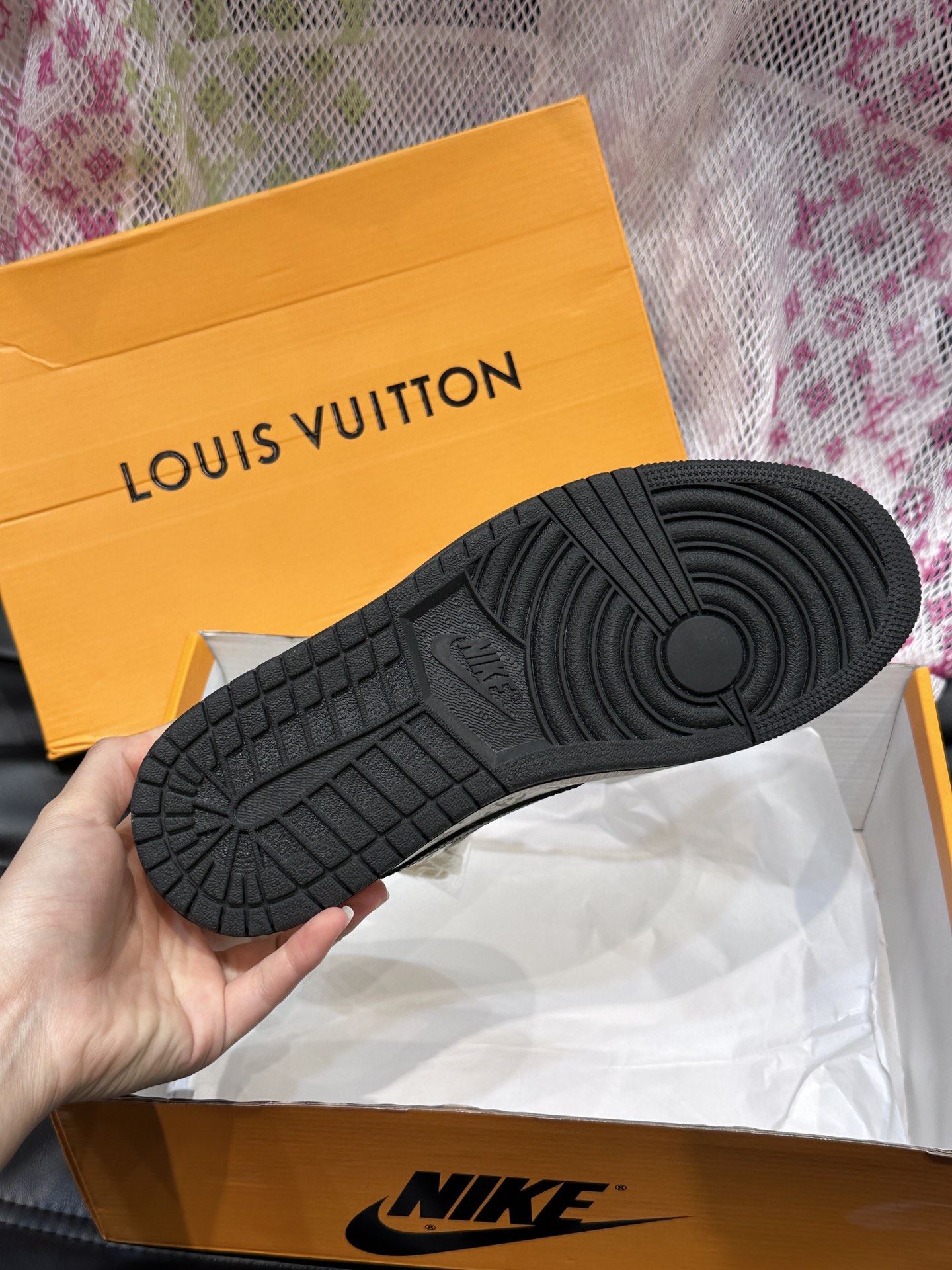 Louis Vuitton x Nike Shoes